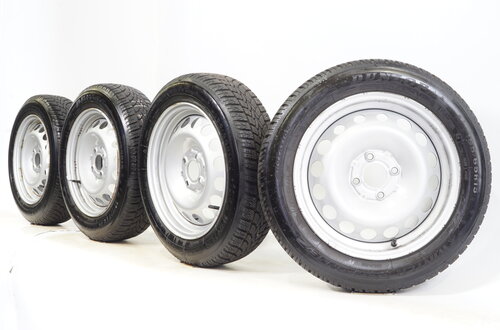 Smart Smart ForTwo ForFour W453 15 inch stalen velgen + Winterbanden Dunlop Origineel