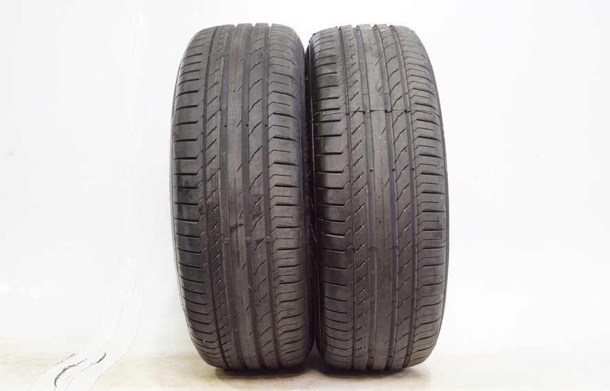 Audi Audi Q5 19 inch velgen + Zomerbanden Continental Origineel