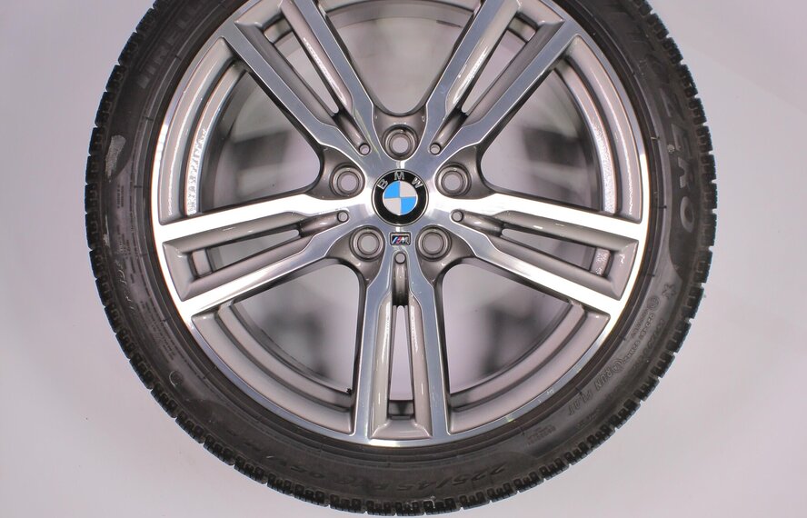BMW BMW 2 serie F45 Active & Gran Tourer 18 inch M Velgen 486 + Winterbanden Pirelli Runflat Origineel