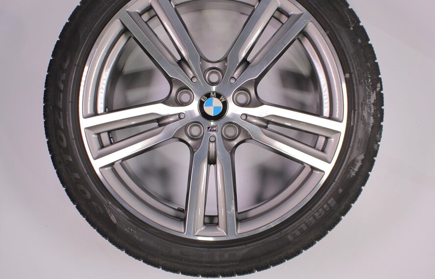 BMW BMW 2 serie F45 Active & Gran Tourer 18 inch M Velgen 486 + Winterbanden Pirelli Runflat Origineel