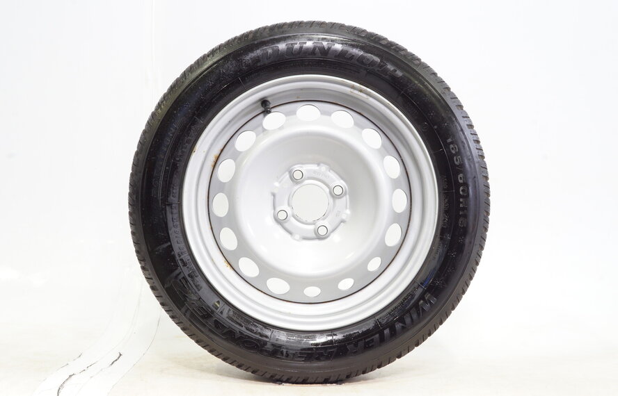 Smart Smart ForTwo ForFour W453 15 inch stalen velgen + Winterbanden Dunlop Origineel