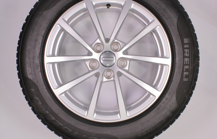 Audi Audi A6 S6 4K 17 inch velgen + Winterbanden Pirelli Origineel