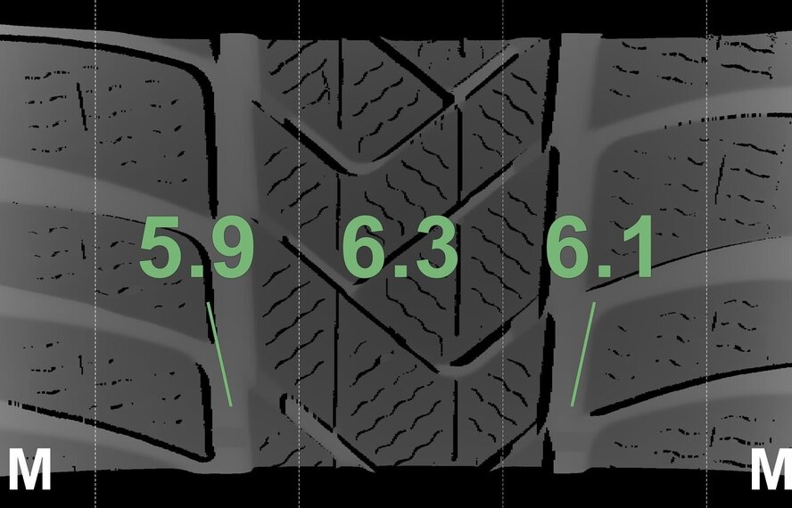 Audi Audi A6 S6 4K 17 inch velgen + Winterbanden Pirelli Origineel