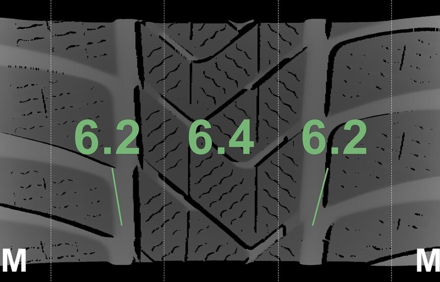 Audi Audi A6 S6 4K 17 inch velgen + Winterbanden Pirelli Origineel