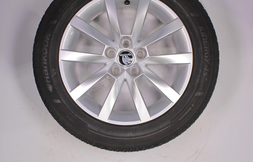Skoda Skoda Scala 16 inch velgen + Winterbanden Hankook Origineel