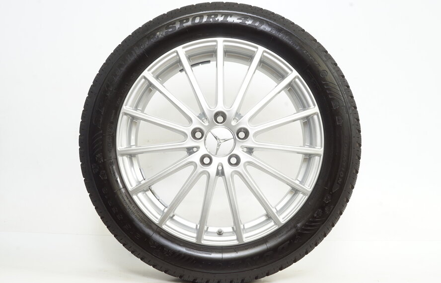 Mercedes Mercedes GLA Klasse X156 18 inch velgen + Winterbanden Dunlop Runflat Origineel