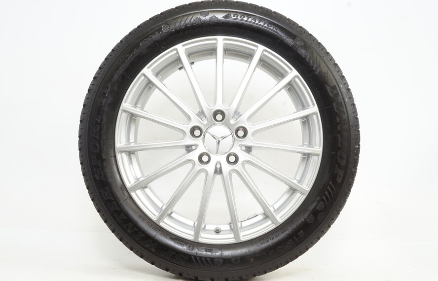 Mercedes Mercedes GLA Klasse X156 18 inch velgen + Winterbanden Dunlop Runflat Origineel