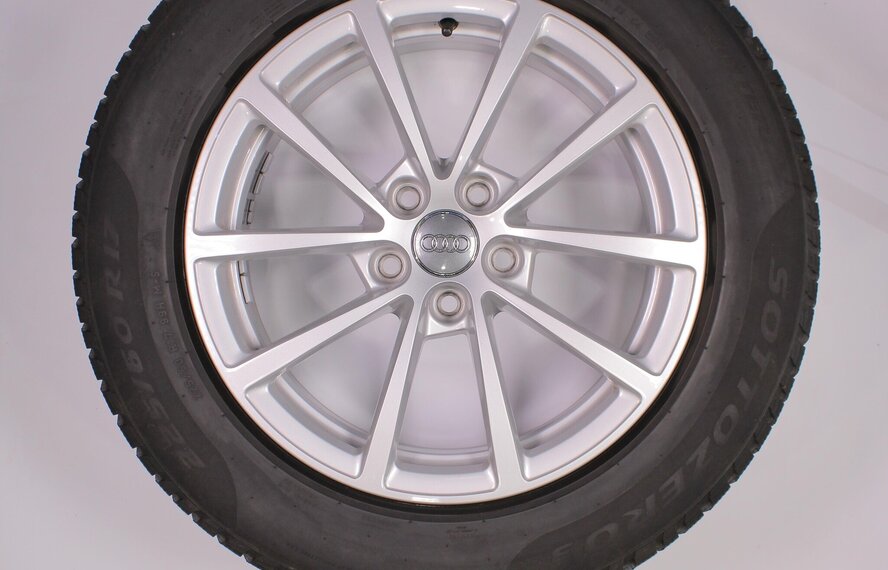 Audi Audi A6 S6 4K 17 inch velgen + Winterbanden Pirelli Origineel