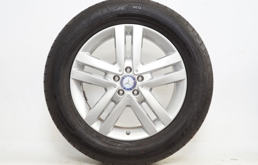 Mercedes Mercedes GL X166 19 inch velgen + Zomerbanden Dunlop NIEUW Origineel