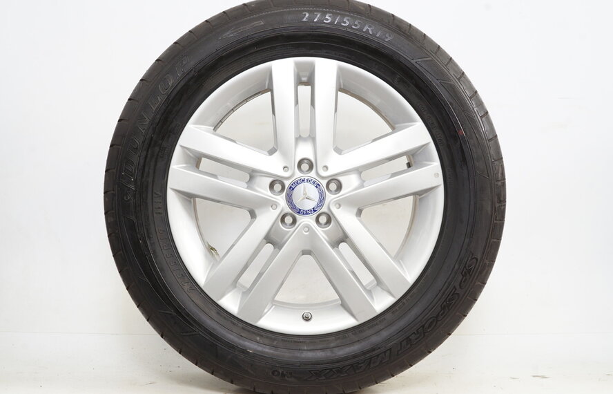 Mercedes Mercedes GL X166 19 inch velgen + Zomerbanden Dunlop NIEUW Origineel