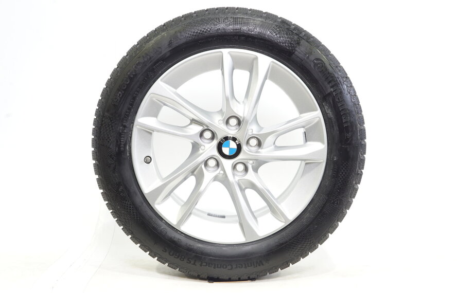 BMW BMW 1 serie F40 F41 2 serie Gran Coupe F42 16 inch 474 velgen + Winterbanden Continental NIEUW Origineel