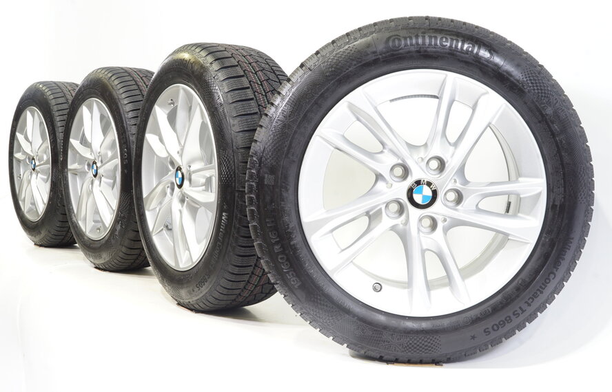 BMW BMW 1 serie F40 F41 2 serie Gran Coupe F42 16 inch 474 velgen + Winterbanden Continental NIEUW Origineel
