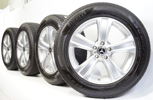 Mercedes Mercedes GLC W253 X253 18 inch velgen + Winterbanden Pirelli NIEUW Origineel