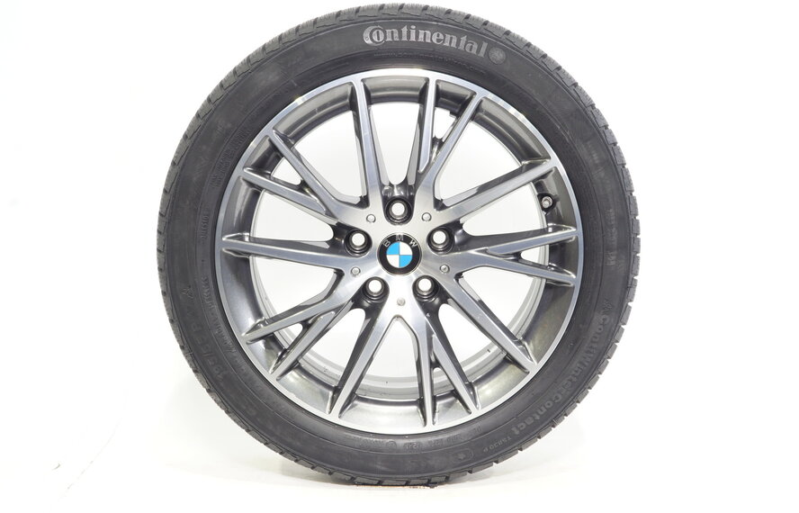 BMW BMW 1 serie F40 F41 2 serie Gran Coupe  F42 17 inch velgen 489 + Winterbanden Continental NIEUW Origineel