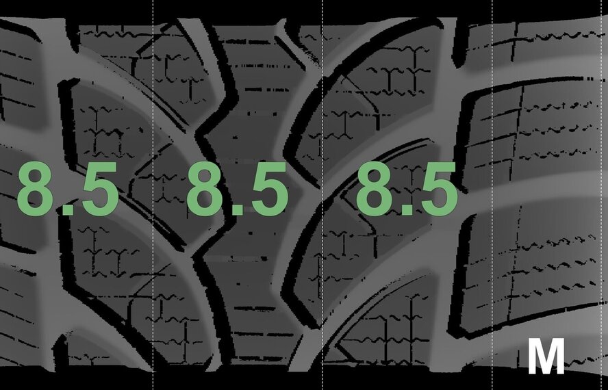 Mercedes Mercedes C Klasse W205 17 inch velgen + Winterbanden Bridgestone Origineel