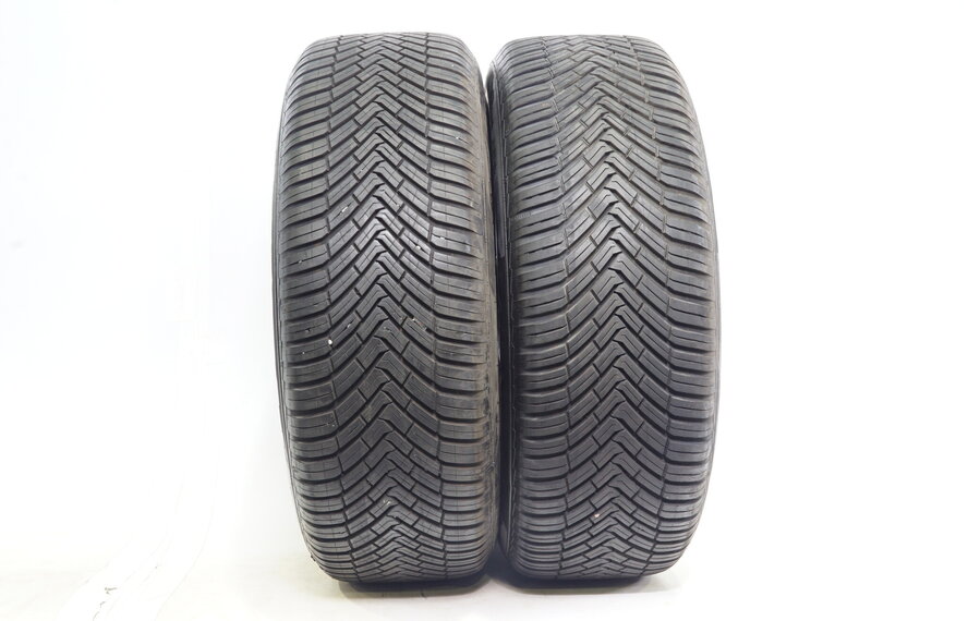 Volkswagen VW Tiguan 5N 18 inch Frankfurt velgen + All-Seasonbanden Continental Origineel