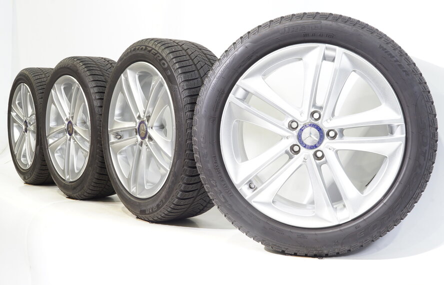 Mercedes Mercedes Klasse CLS W257 18 inch velgen + Winterbanden Pirelli Runflat Origineel