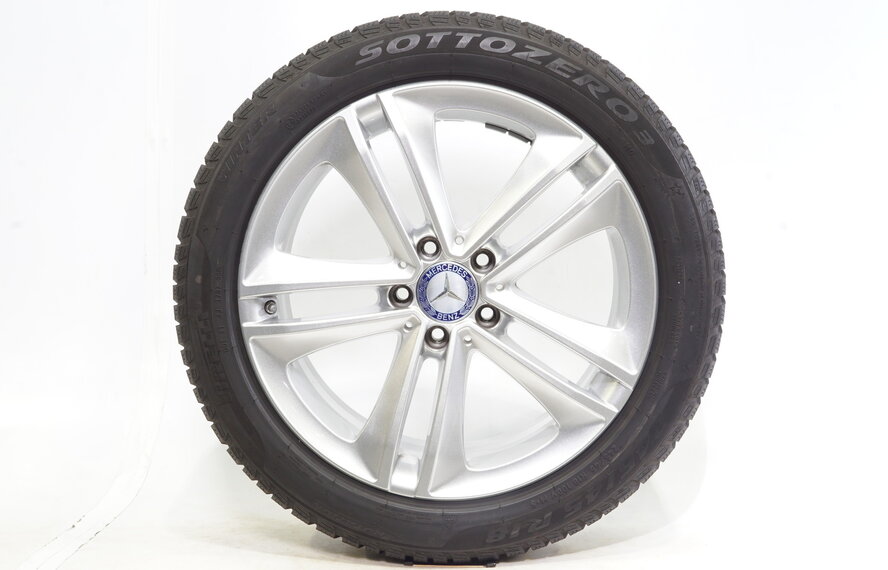 Mercedes Mercedes Klasse CLS W257 18 inch velgen + Winterbanden Pirelli Runflat Origineel