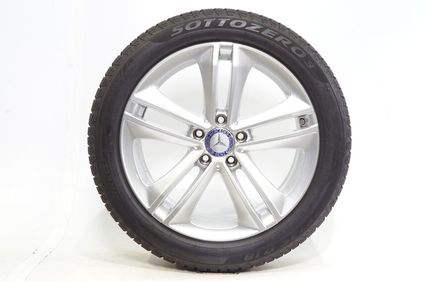 Mercedes Mercedes Klasse CLS W257 18 inch velgen + Winterbanden Pirelli Runflat Origineel