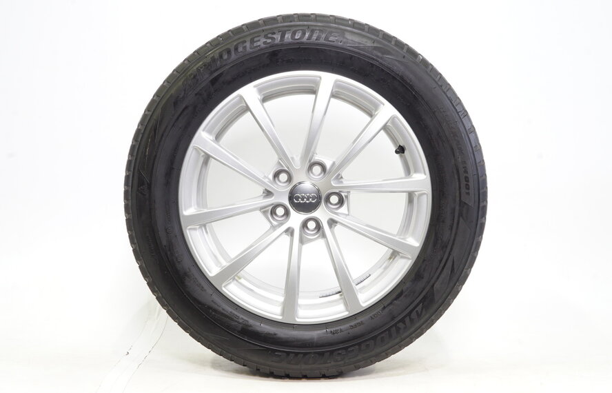 Audi Audi A6 S6 4K 17 inch velgen + Winterbanden Bridgestone Origineel