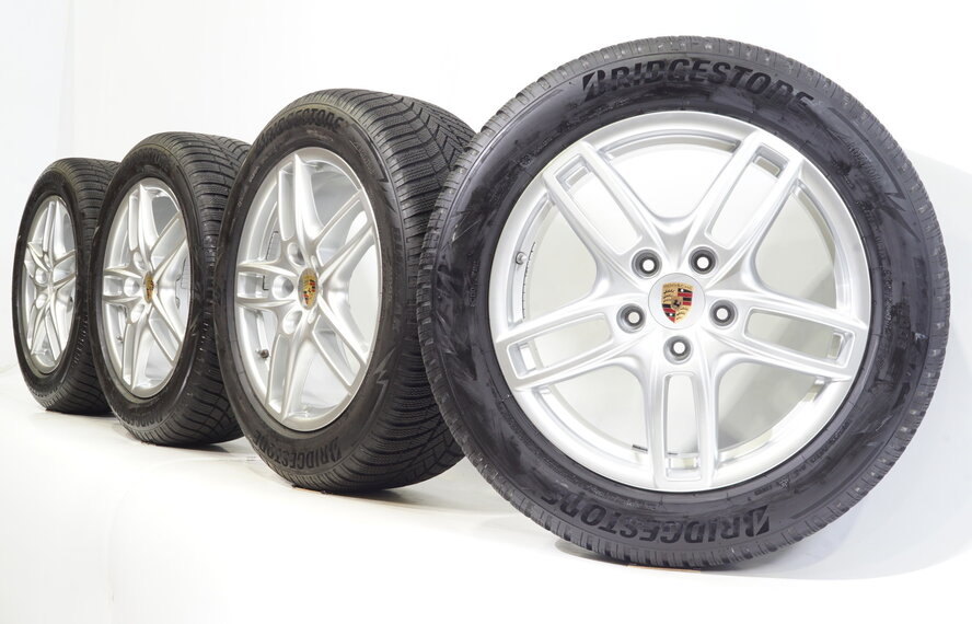 Porsche Porsche Cayenne 19 inch velgen + Winterbanden Bridgestone Runflat Origineel