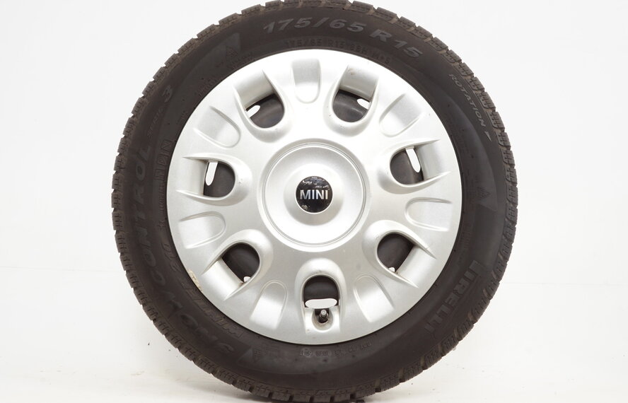 MINI Mini Cooper 15 inch F55 Stalen velgen  + Winterbanden Pirelli Origineel