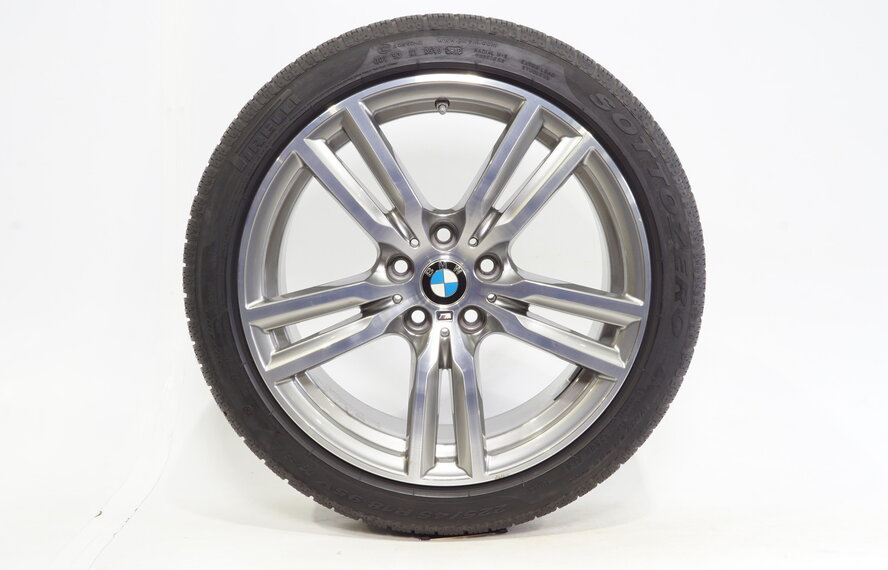 BMW BMW 2 serie F45 Active & Gran Tourer 18 inch M Velgen 486 + Winterbanden Pirelli Runflat Origineel