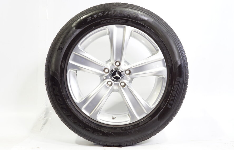 Mercedes Mercedes GLC W253 X253 18 inch velgen + Winterbanden Pirelli Origineel