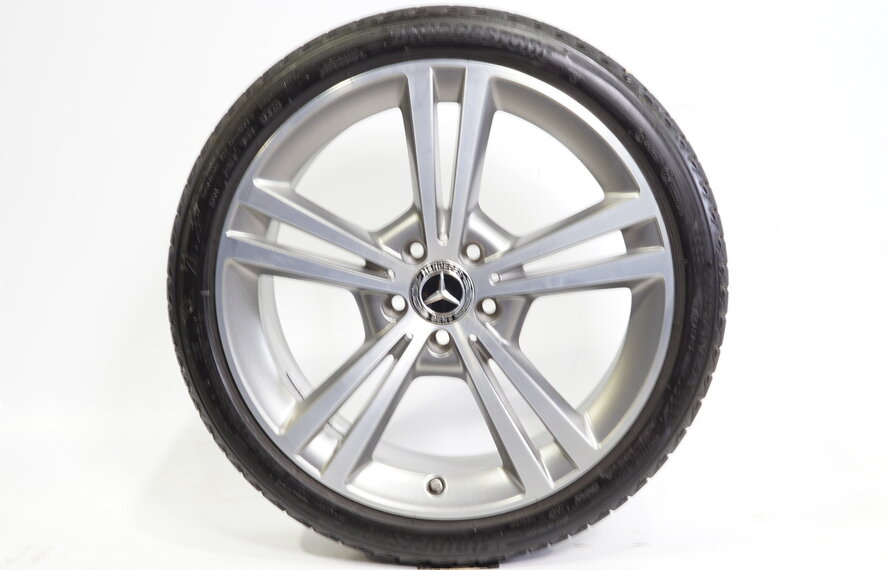 Mercedes Mercedes A B CLA Klasse W177 19 inch velgen + zomerbanden Bridgestone Origineel