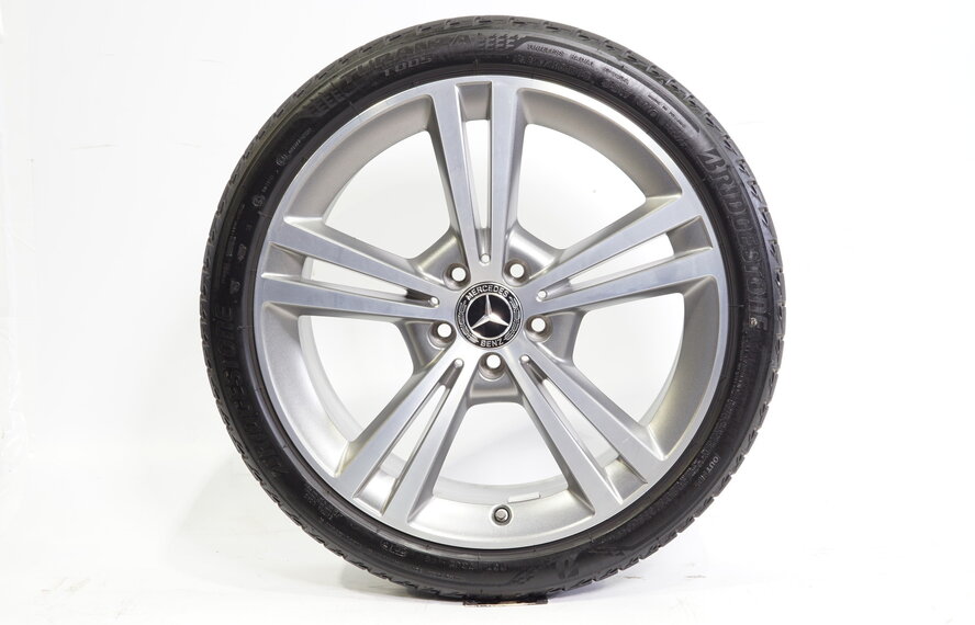 Mercedes Mercedes A B CLA Klasse W177 19 inch velgen + zomerbanden Bridgestone Origineel