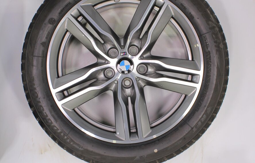 BMW BMW X1 F48 X2 F39 18 inch M velgen 570 + Winterbanden Bridgestone Runflat Origineel