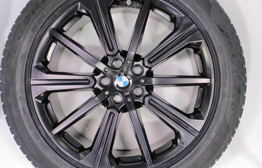 BMW BMW X5 G05 X6 G06 20 inch velgen M748 + Winterbanden Pirelli NIEUW Runflat Origineel