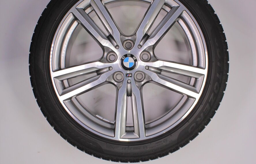 BMW BMW 2 serie F45 Active & Gran Tourer 18 inch M Velgen 486 + Winterbanden Pirelli Runflat Origineel