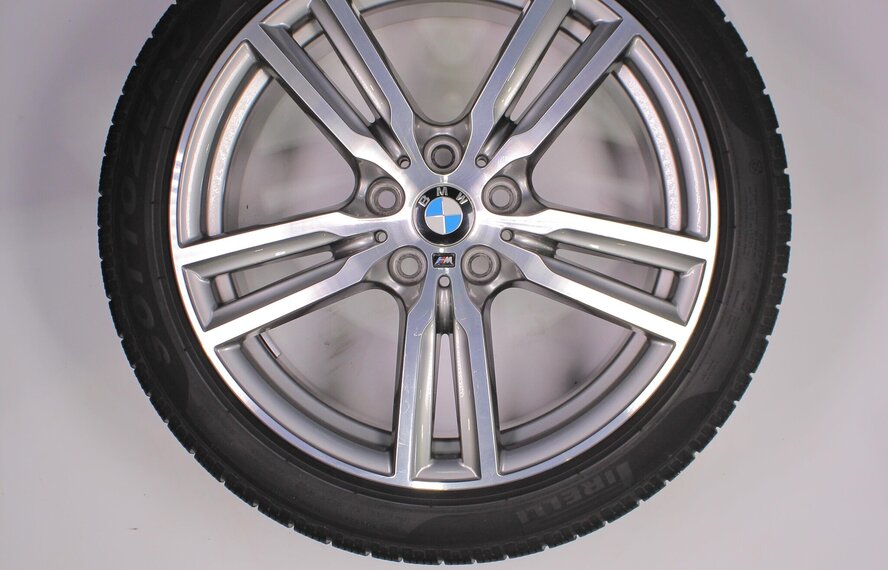 BMW BMW 2 serie F45 Active & Gran Tourer 18 inch M Velgen 486 + Winterbanden Pirelli Runflat Origineel