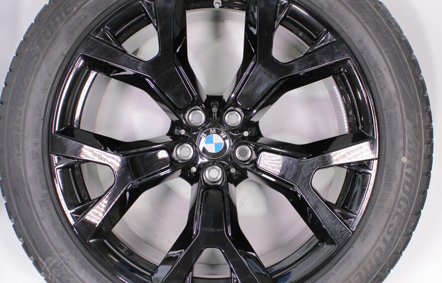 BMW BMW X7 G07 21 inch velgen 752  + winterbanden Bridgestone NIEUW Runflat Origineel