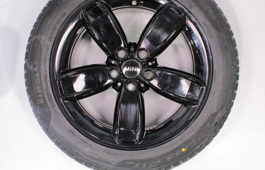 MINI Mini Countryman Spoke  F60 17 inch 531 velgen + Winterbanden Pirelli NIEUW Runflat Origineel