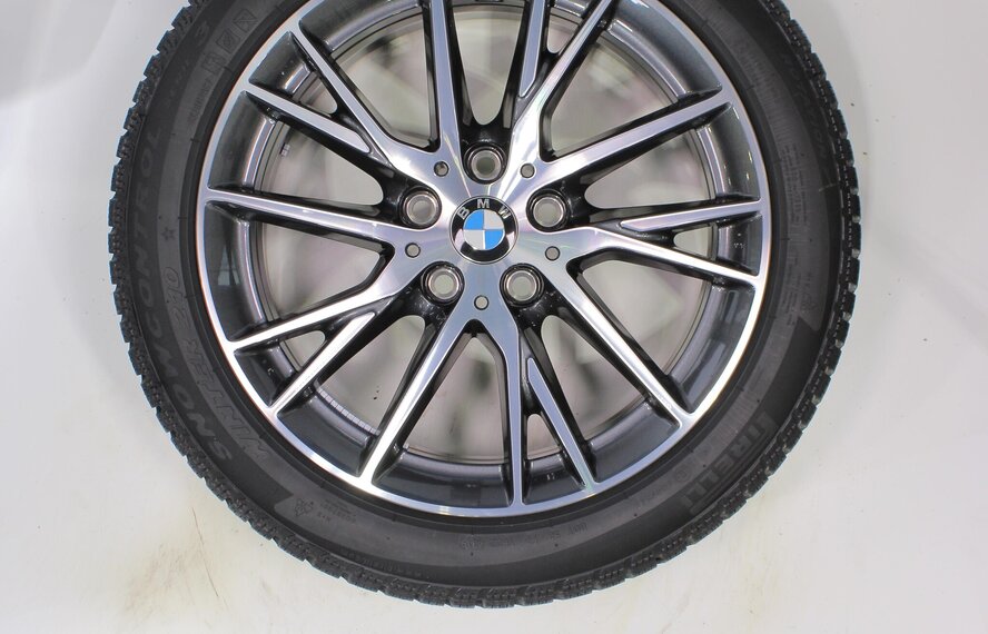 BMW BMW 1 serie F40 F41 2 serie Gran Coupe  F42 17 inch velgen 489 + Winterbanden Pirelli NIEUW Origineel