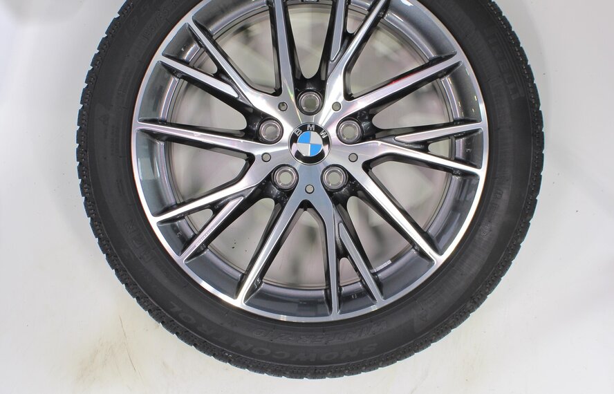 BMW BMW 1 serie F40 F41 2 serie Gran Coupe  F42 17 inch velgen 489 + Winterbanden Pirelli NIEUW Origineel