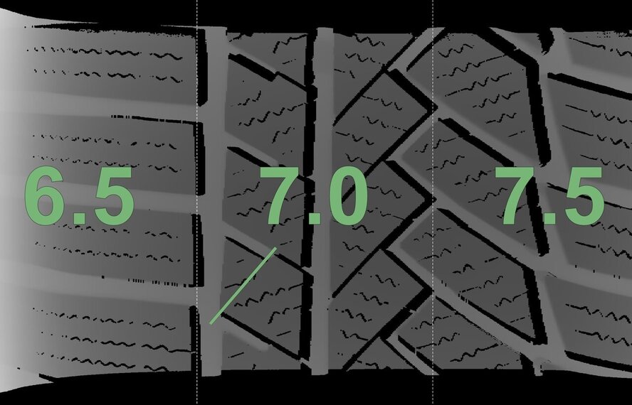 Audi Audi Q5 SQ5 17 inch velgen + Winterbanden Continental Origineel