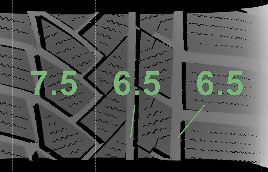 Audi Audi Q5 SQ5 17 inch velgen + Winterbanden Continental Origineel