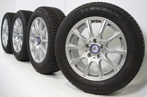 Mercedes Mercedes C Klasse W205 16 inch velgen + Winterbanden Michelin Origineel
