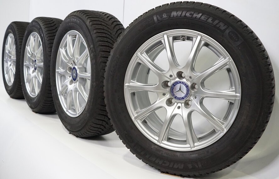 Mercedes Mercedes C Klasse W205 16 inch velgen + Winterbanden Michelin Origineel