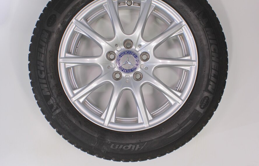 Mercedes Mercedes C Klasse W205 16 inch velgen + Winterbanden Michelin Origineel