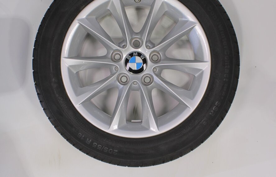 BMW BMW 1 2 serie F20 16 inch velgen 411 + Winterbanden Continental Runflat Origineel