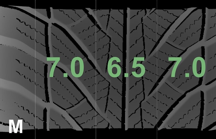 BMW BMW 6 GT G32 7 serie G11 G12 630 19 inch Goodyear Winterbanden Origineel