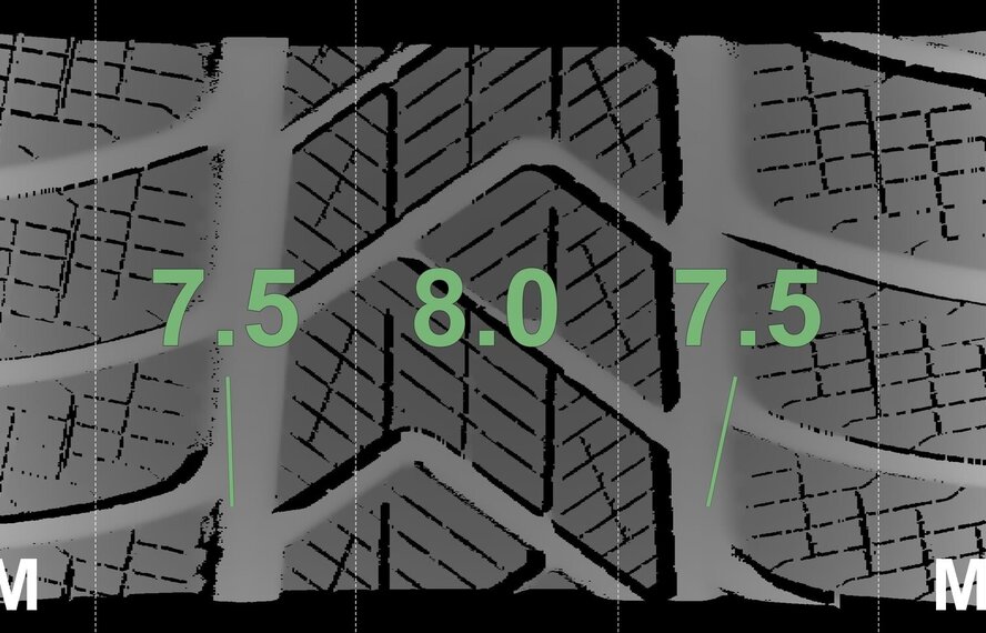 Audi Audi Q5 SQ5 17 inch velgen + Winterbanden Pirelli NIEUW Origineel