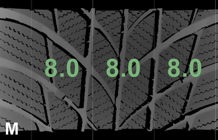 BMW BMW 6 GT G32 7 serie G11 G12 630 19 inch Bridgestone Winterbanden Origineel