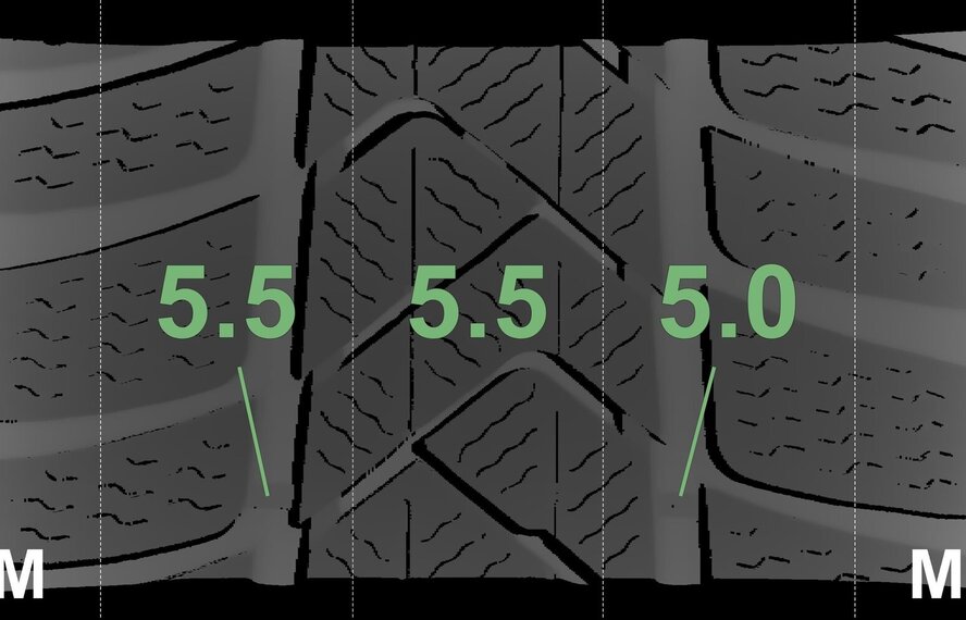 Mini Clubman F54  518 Vent Spoke 17 inch Pirelli Runflat Winterbanden Origineel