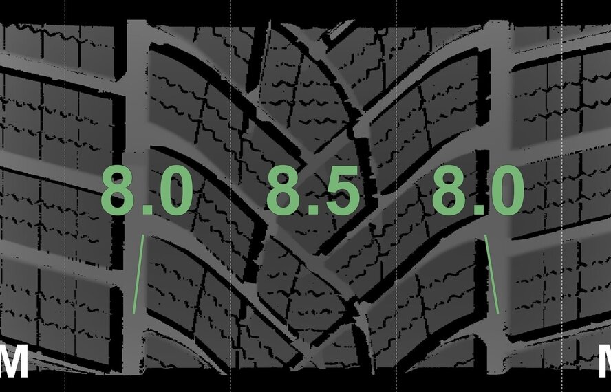 BMW BMW 3 4 serie F30 F31 F32 F36 393 17 inch Goodyear Winterbanden Origineel