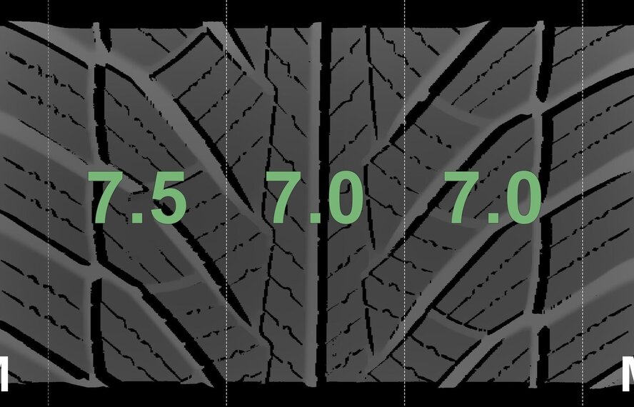 BMW BMW 5 serie G30 G31 8 serie G14 G15 G16 632 18 inch Goodyear Winterbanden Origineel